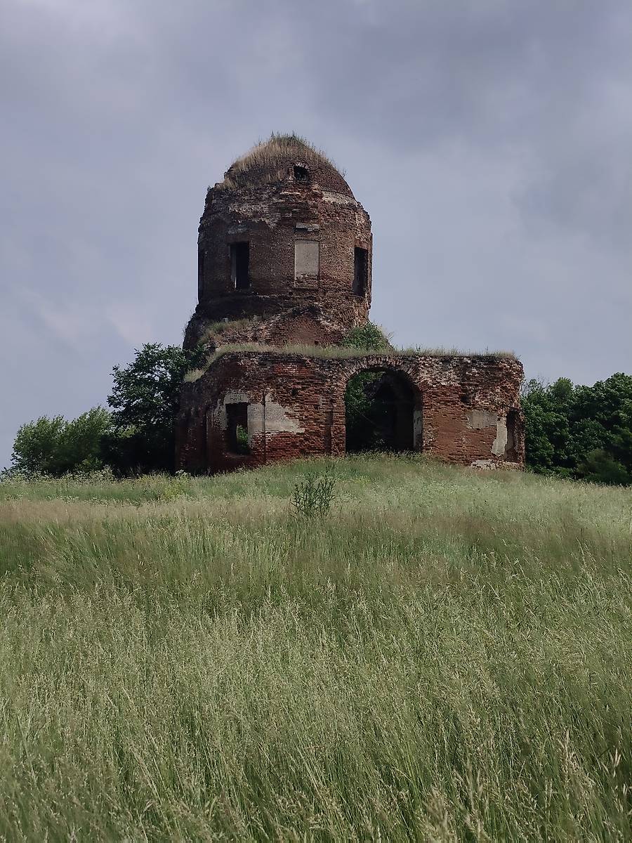фасады. Церковь Иверской иконы Божией Матери, Большая Карповка (Лев-Толстовский район, Липецкая область)