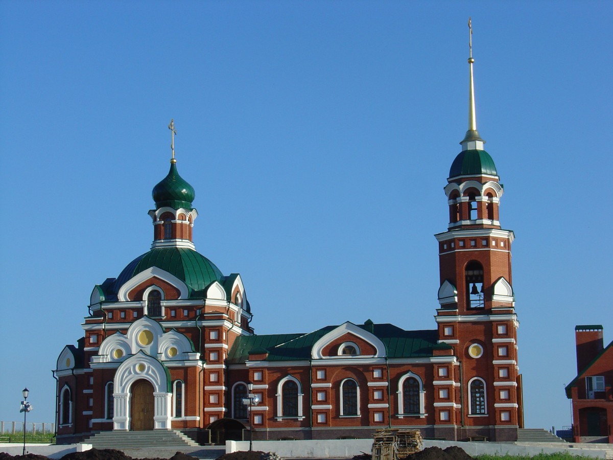 Церковь Новомучеников и исповедников Церкви Русской, Мокрое (Лебедянский район, Липецкая область). фасады