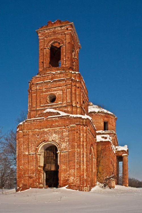 Павловское. Церковь Вознесения Господня. фасады