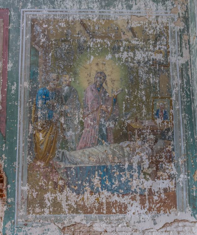 Церковь Вознесения Господня, Павловское (Лебедянский район, Липецкая область). интерьер и убранство, Фрагмент росписи