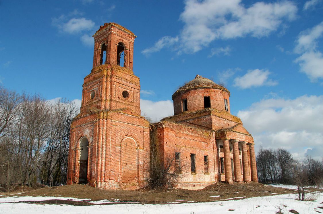 Павловское. Церковь Вознесения Господня. фасады