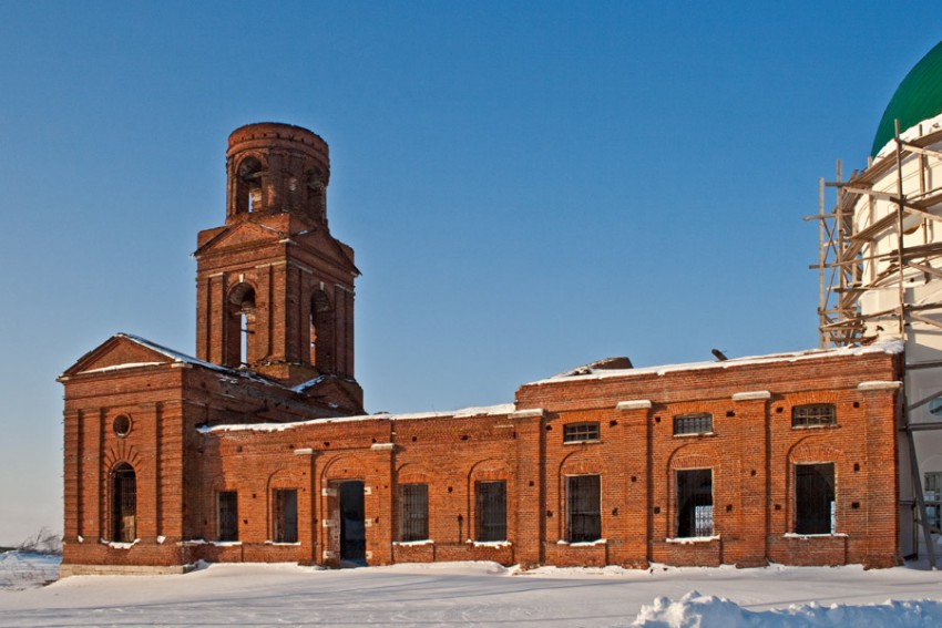 Церковь Космы и Дамиана, Тёплое (Лебедянский район, Липецкая область). фасады