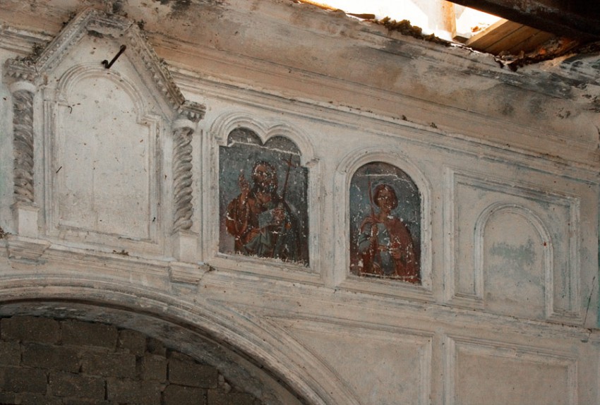 Церковь Космы и Дамиана, Тёплое (Лебедянский район, Липецкая область). интерьер и убранство