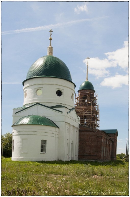 Церковь Космы и Дамиана, Тёплое (Лебедянский район, Липецкая область). фасады