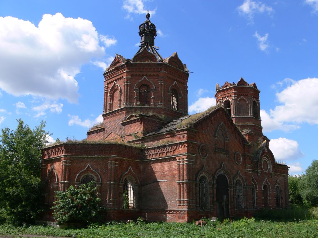 Церковь Космы и Дамиана, Крутое (Лебедянский район, Липецкая область). фасады