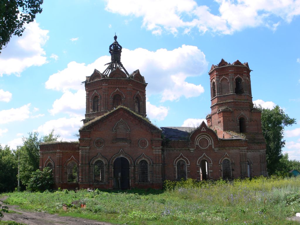 Церковь Космы и Дамиана, Крутое (Лебедянский район, Липецкая область). фасады