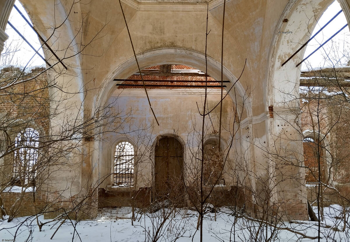 Церковь Космы и Дамиана, Крутое (Лебедянский район, Липецкая область). интерьер и убранство