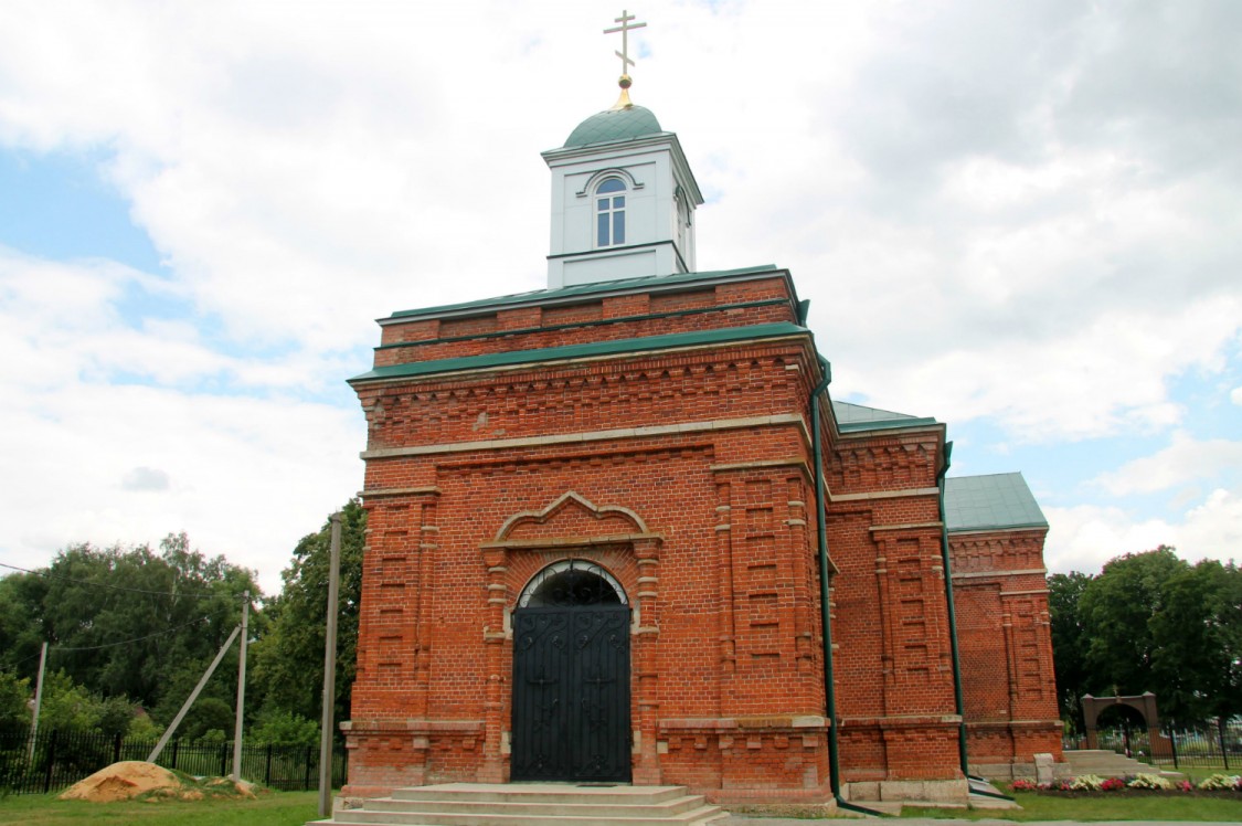 Церковь Михаила Архангела, Курапово (Лебедянский район, Липецкая область). фасады, западный фасад