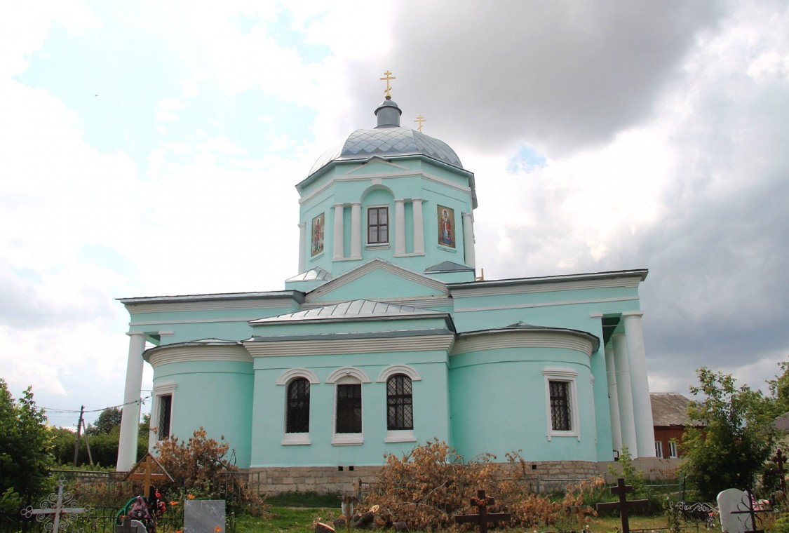 Волотово. Церковь Троицы Живоначальной. фасады, восточный  фасад (апсида)