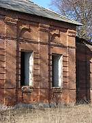 Церковь Николая Чудотворца, Фрагмент южного фасада, Саранчино, Севский район, Брянская область