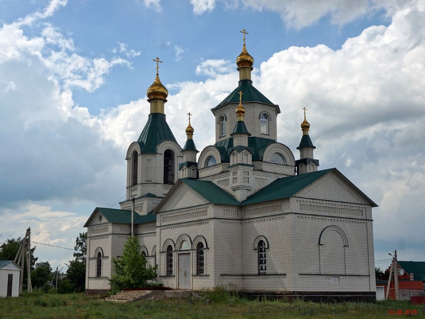 Церковь Михаила Архангела, Хрущевка (Липецкий район, Липецкая область). фасады
