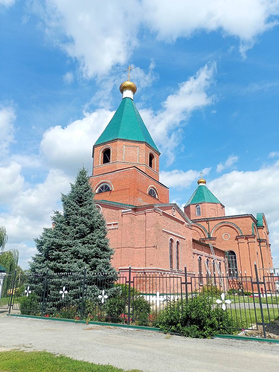 фасады. Церковь Казанской иконы Божией Матери, Сенцово (Липецкий район, Липецкая область)