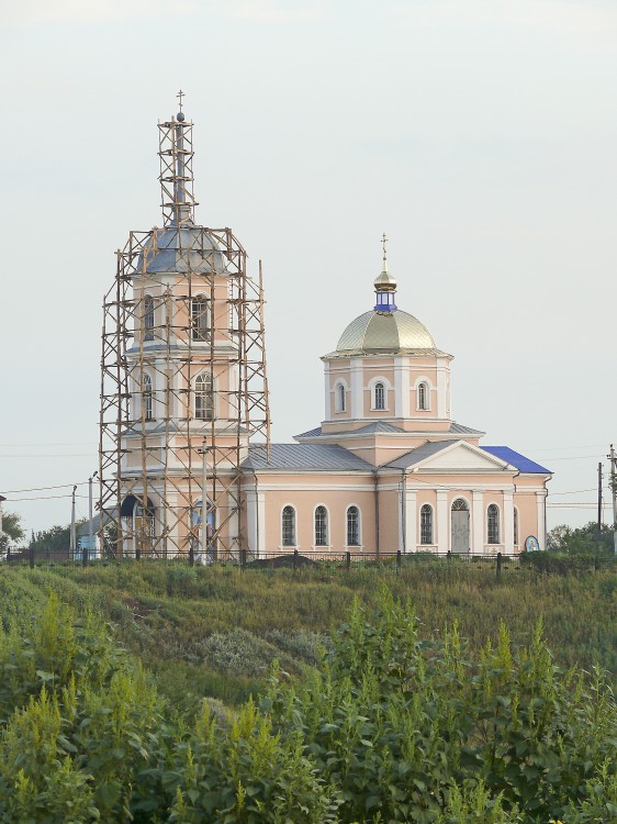 Церковь Рождества Пресвятой Богородицы, Ленино (Романово) (Липецкий район, Липецкая область). фасады