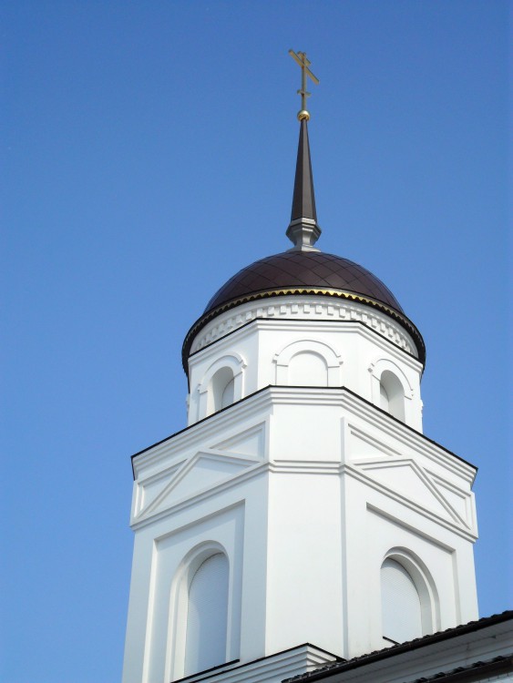 Церковь Казанской иконы Божией Матери (новая), Боринское (Липецкий район, Липецкая область). архитектурные детали, Современный вид