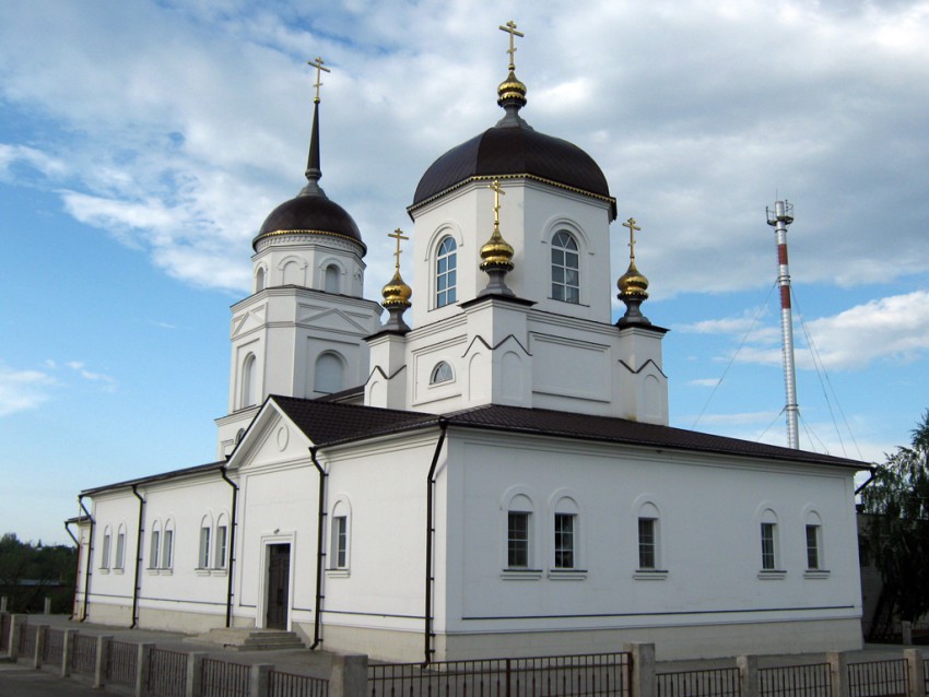 Церковь Казанской иконы Божией Матери (новая), Боринское (Липецкий район, Липецкая область). фасады