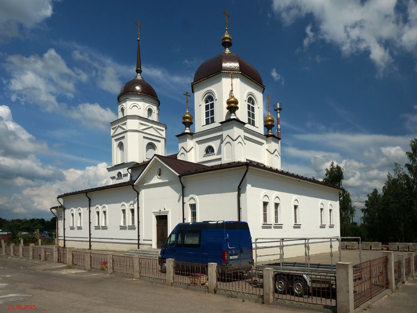 Церковь Казанской иконы Божией Матери (новая), Боринское (Липецкий район, Липецкая область). фасады