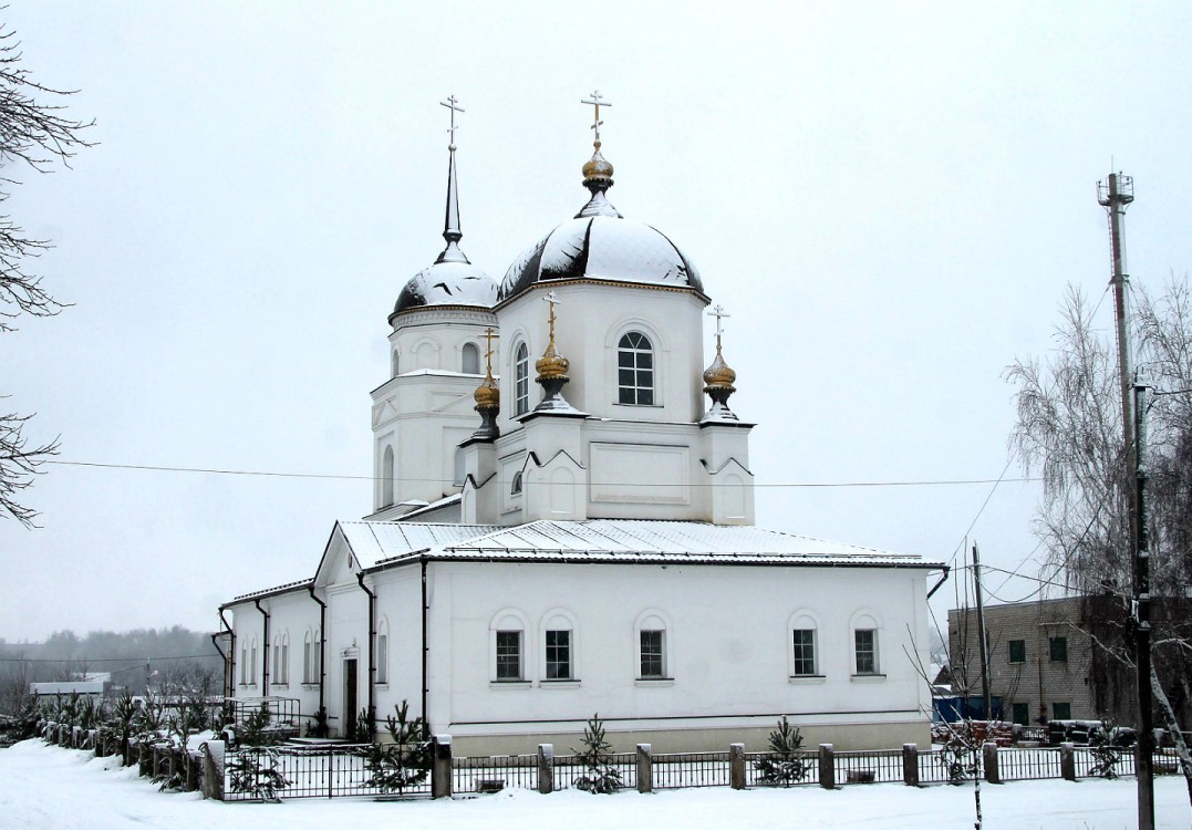 Церковь Казанской иконы Божией Матери (новая), Боринское (Липецкий район, Липецкая область). фасады