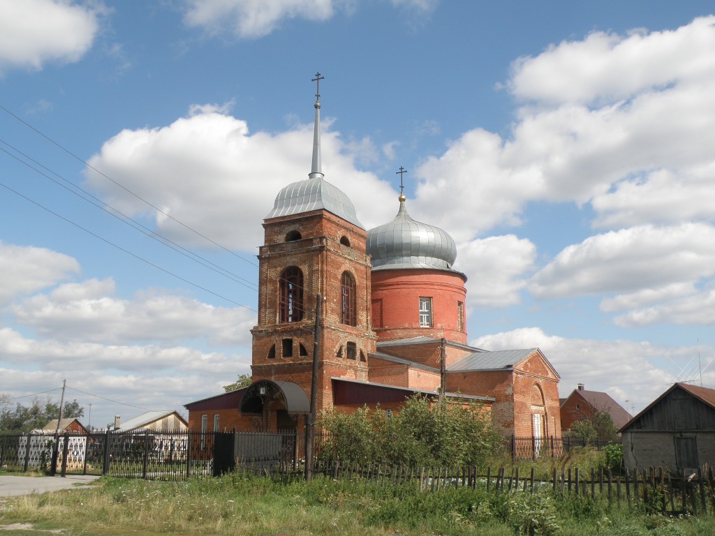 Церковь Воздвижения Креста Господня, Воскресеновка (Липецкий район, Липецкая область). фасады