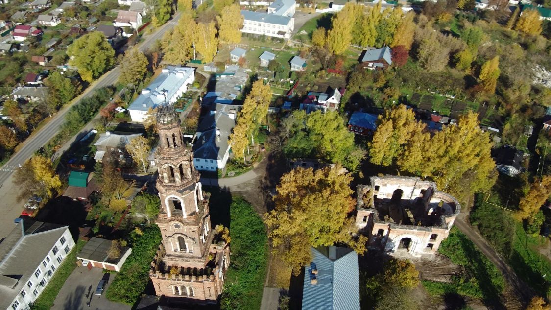Юрьев-Польский. Петропавловский монастырь. общий вид в ландшафте