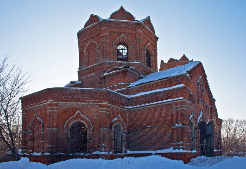 Церковь Космы и Дамиана, Крутое (Лебедянский район, Липецкая область). фасады