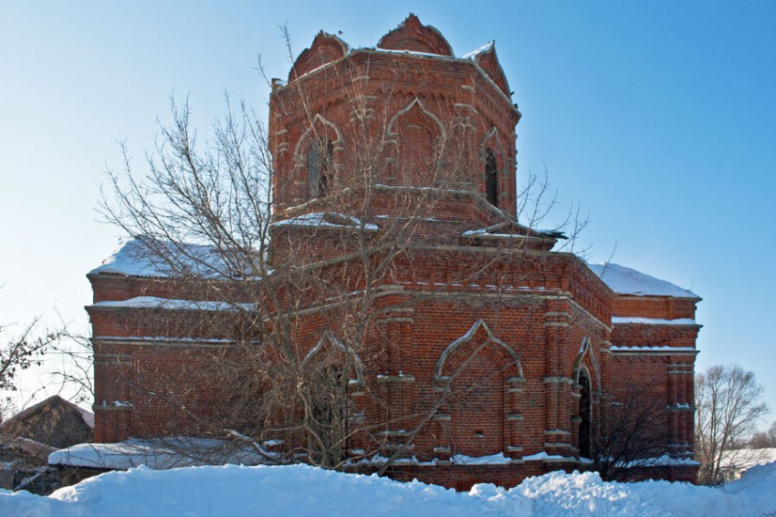 Церковь Космы и Дамиана, Крутое (Лебедянский район, Липецкая область). архитектурные детали
