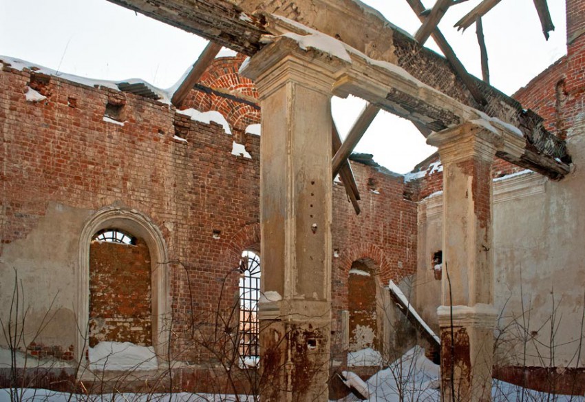 Церковь Космы и Дамиана, Крутое (Лебедянский район, Липецкая область). интерьер и убранство