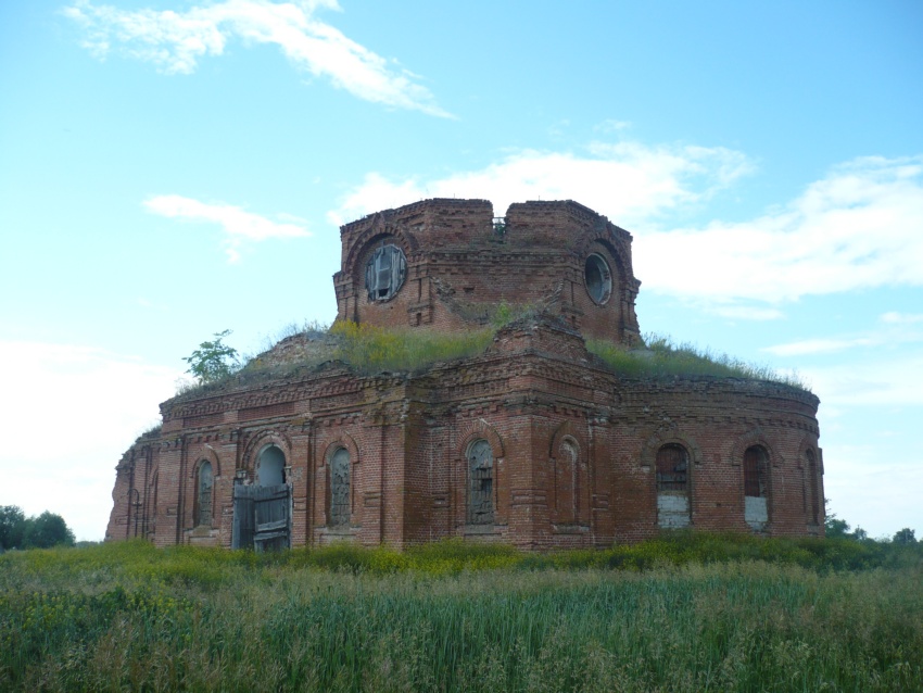 Церковь Казанской иконы Божией Матери, Богородицкое (Добринский район, Липецкая область). фасады