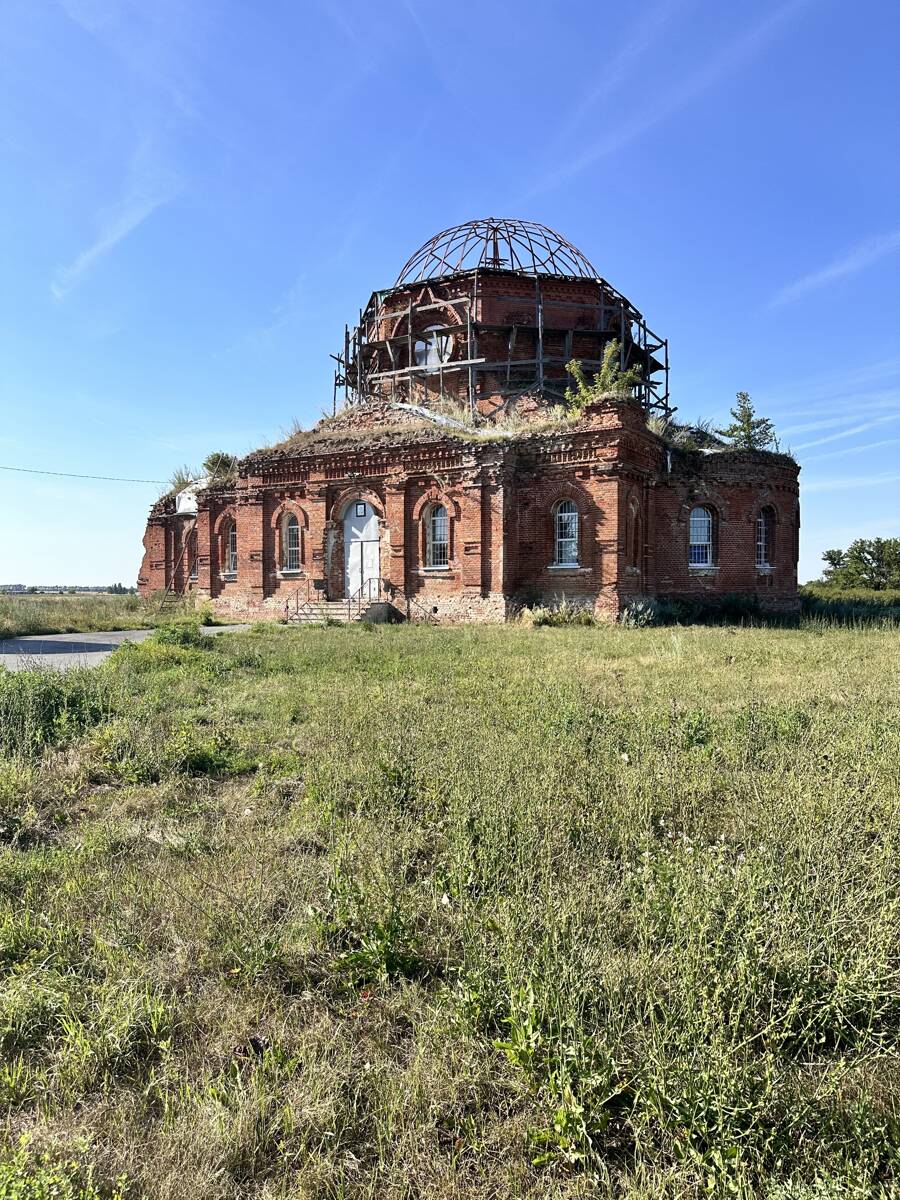 Церковь Казанской иконы Божией Матери, Богородицкое (Добринский район, Липецкая область). фасады