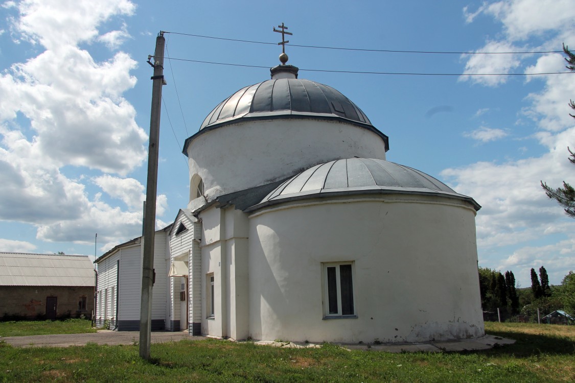 Берёзовка. Церковь Вознесения Господня. фасады