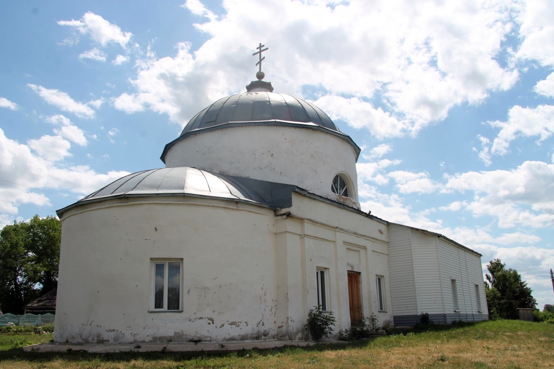 Берёзовка. Церковь Вознесения Господня. фасады