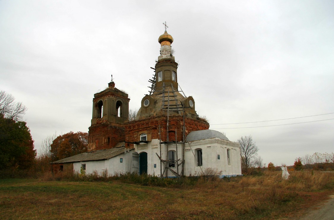 Покровское. Церковь Покрова Пресвятой Богородицы. фасады