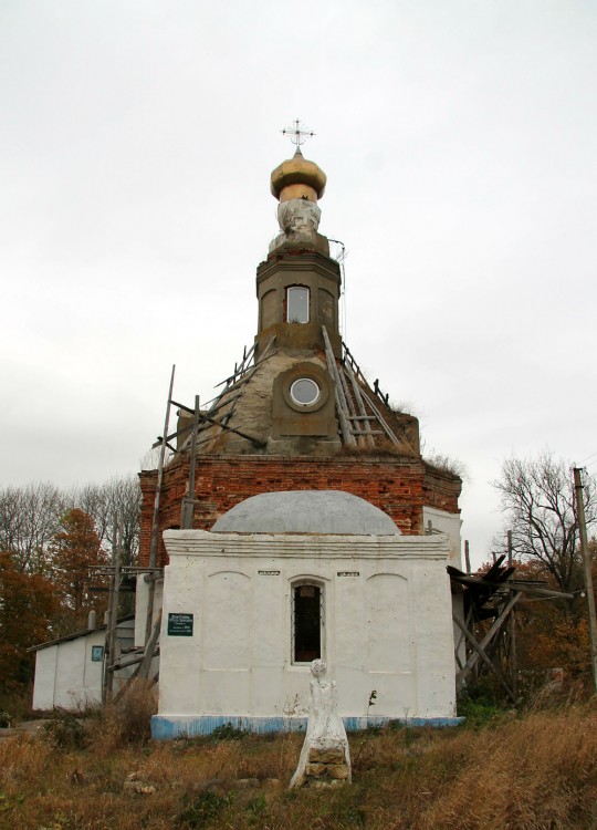 Покровское. Церковь Покрова Пресвятой Богородицы. фасады, вид с восточной стороны