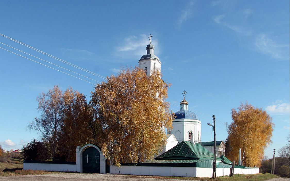 Бурдино. Церковь Вознесения Господня. фасады