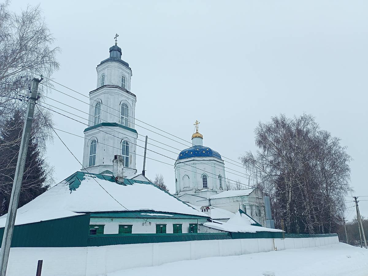 фасады. Церковь Вознесения Господня, Бурдино (Тербунский район, Липецкая область)