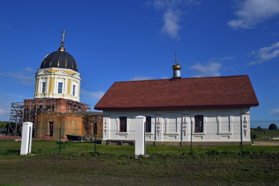 Большая поляна тербунский район