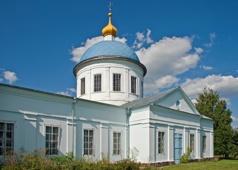 Церковь Троицы Живоначальной, Крутченская Байгора (Усманский район, Липецкая область). фасады