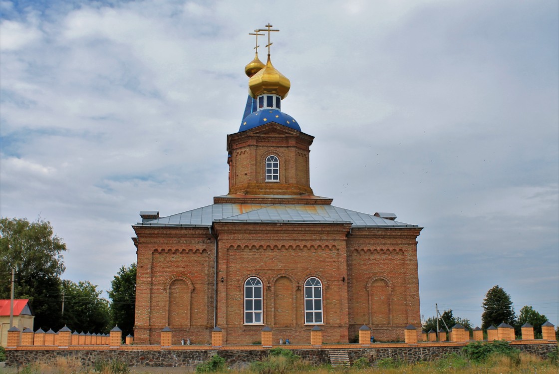 Бараново. Церковь Тихвинской иконы Божией Матери. фасады