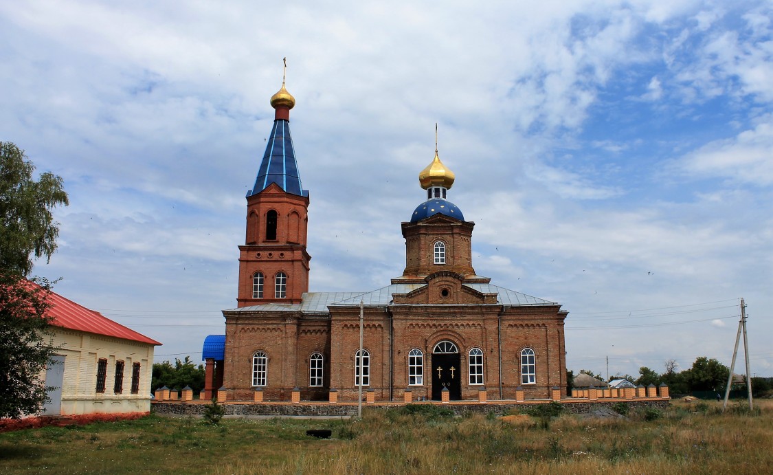 Бараново. Церковь Тихвинской иконы Божией Матери. фасады
