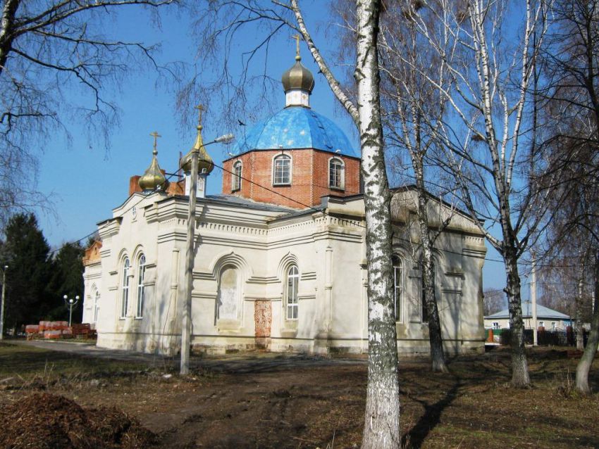 Церковь Николая Чудотворца, Горшечное (Горшеченский район, Курская область). фасады