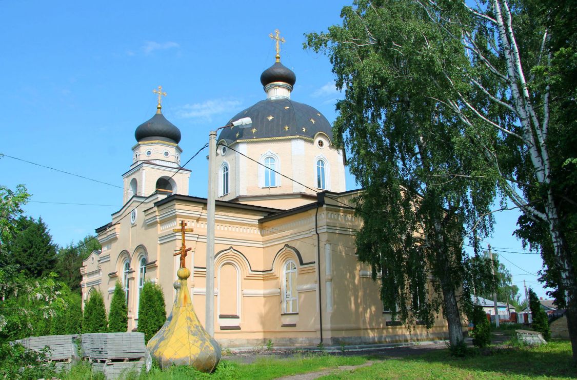 Церковь Николая Чудотворца, Горшечное (Горшеченский район, Курская область). фасады