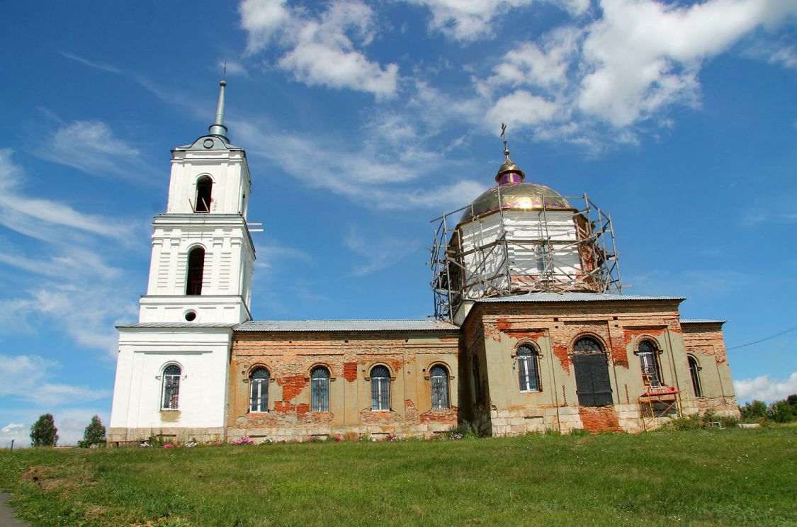 Церковь Михаила Архангела, Погожево (Касторенский район, Курская область). фасады