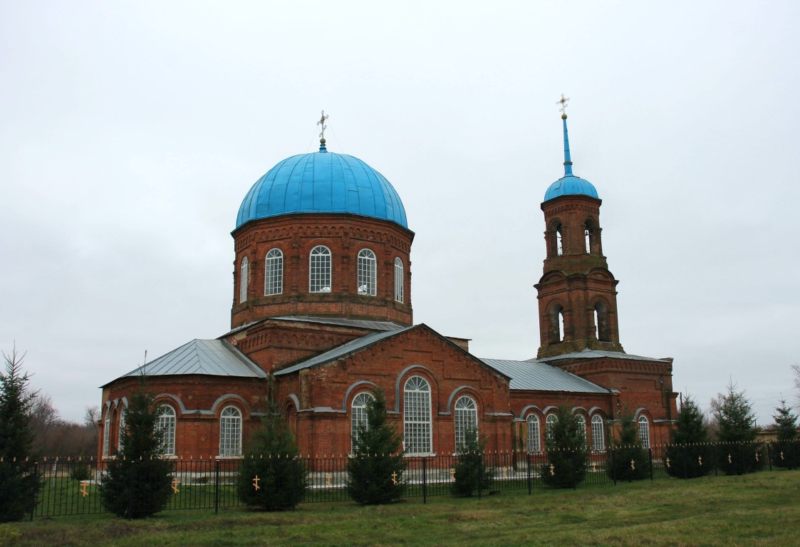 Кулевка. Церковь Тихона Задонского. фасады, Вид с северо-востока