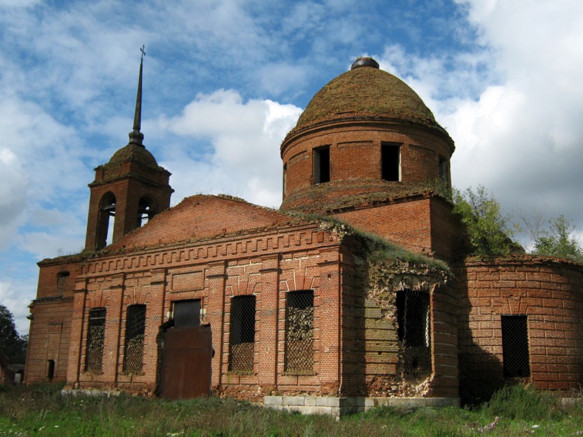 Церковь Рождества Христова (старая), Верхняя Колыбелька (Хлевенский район, Липецкая область). фасады