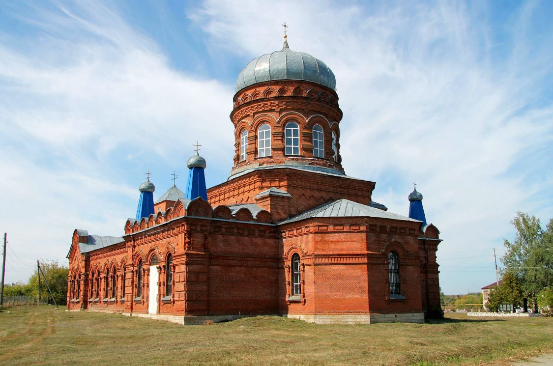 Церковь Михаила Архангела, Воробьёвка (Хлевенский район, Липецкая область). фасады