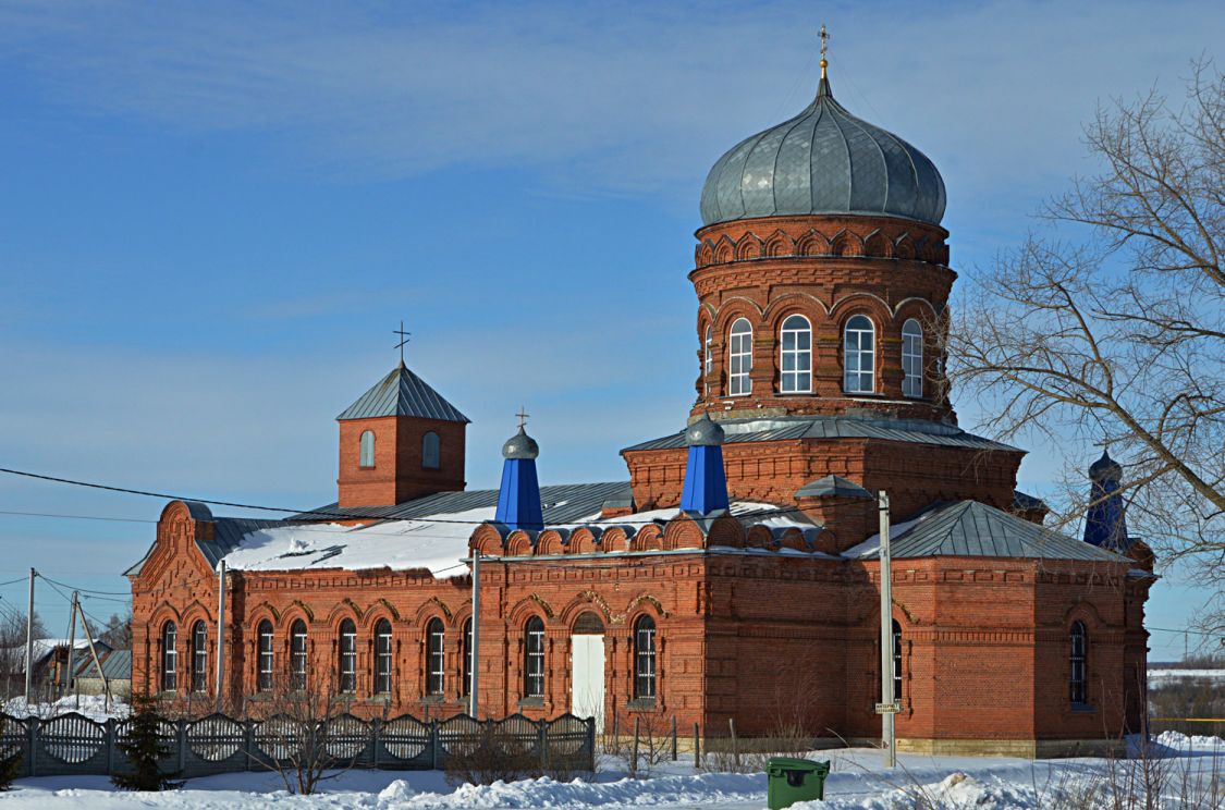 Воробьёвка. Церковь Михаила Архангела. фасады