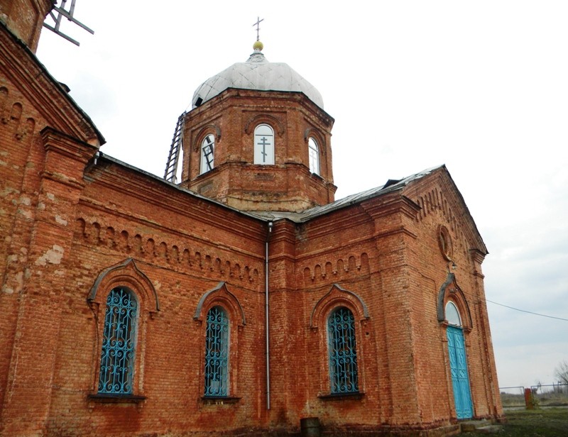 Евгеньевка. Церковь Марии Магдалины. фасады