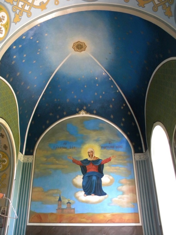 Церковь Тихвинской иконы Божией Матери, Бараново (Горшеченский район, Курская область). интерьер и убранство