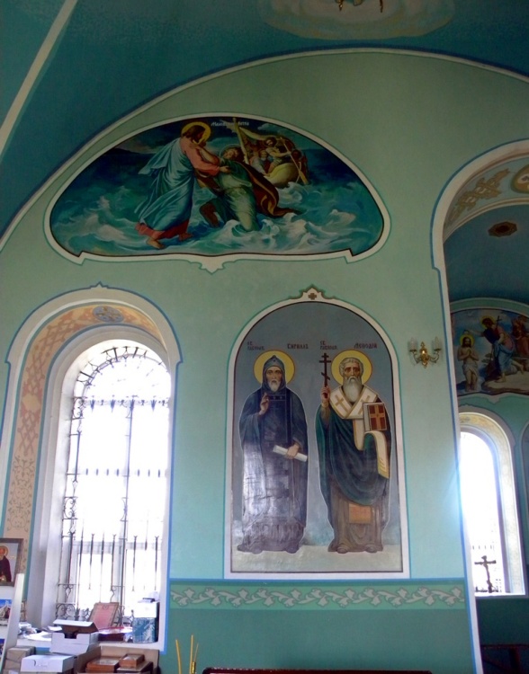 Церковь Тихвинской иконы Божией Матери, Бараново (Горшеченский район, Курская область). интерьер и убранство