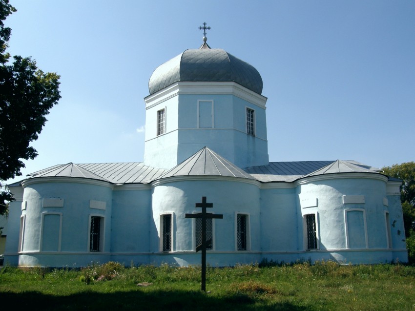 Дмитряшевка. Церковь Покрова Пресвятой Богородицы. фасады