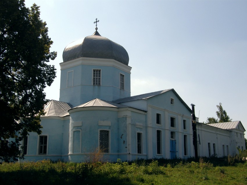 Дмитряшевка. Церковь Покрова Пресвятой Богородицы. фасады